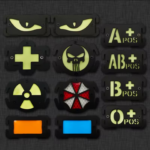 molle-patches-bloedgroep-glow-in-the-dark